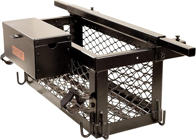 Heavy-Duty ROPSRIDER XHD Tractor Basket, Fits Most Tractor and Zero Turn Mower ROPS Bars, Model MTF100