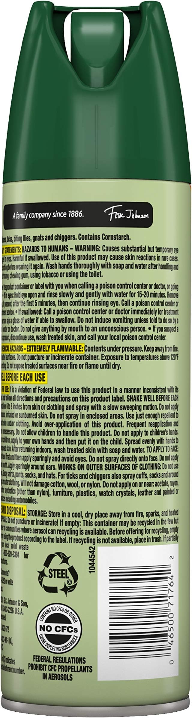 Off! Deep Woods Dry Insect Repellent VIII 4 oz (5 of Pack)