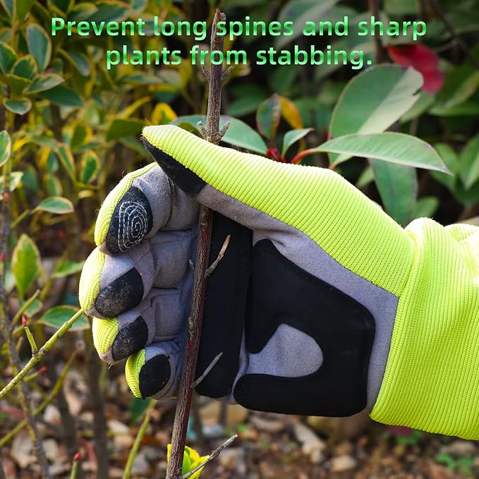 3-in-1 Gloves for Gardening, Farming & Cleaning, Stab-Proof, Anti-Slip, Wear-Resistant, Comfort, Breathable, Durable