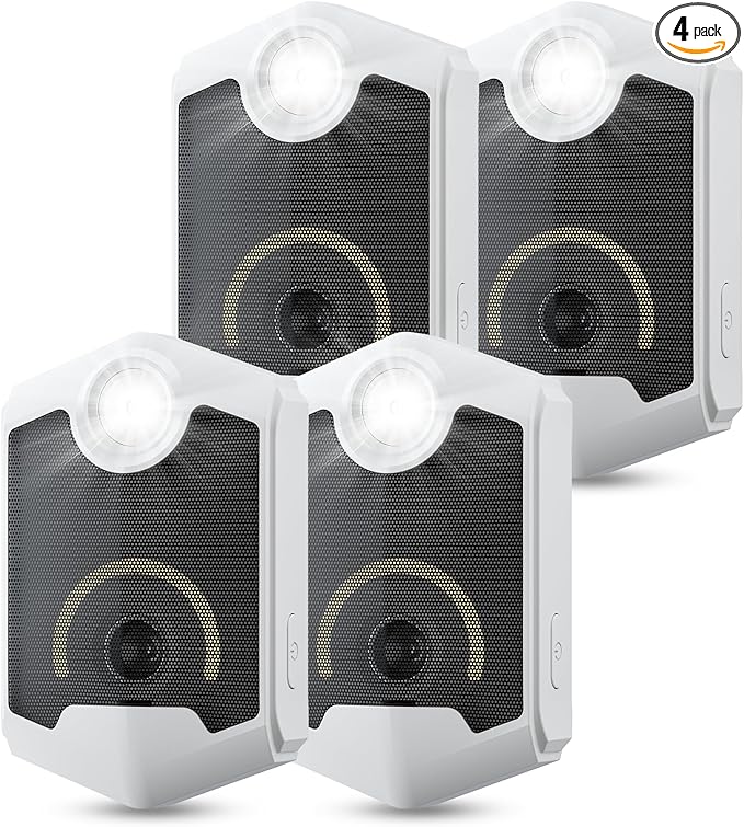 Ultrasonic Pest Repeller Plug in (4 Pack) - Rodent Repellent Indoor Electronic Pest Control with Flashing Light, Mouse Deterrent, Pest Repellent Ultrasonic for Mice, Rat, Spiders, Roaches, Insects