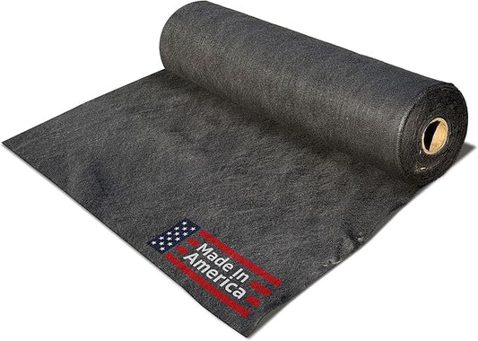 Sandbaggy Non Woven 4 oz Geotextile Landscape Fabric | Industrial Grade Fabric | 100 Lbs of Tensile Strength | UV Protected from Sun Exposure | Approved by DOT (12 ft x 100 ft Roll)
