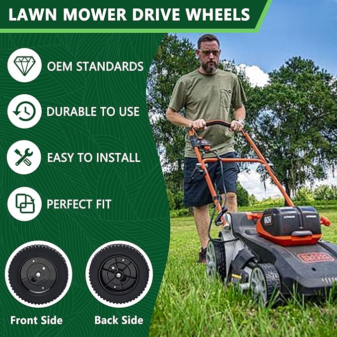 2 Pack Replaces MTD 734-2010B Wheel Cub Cadet Craftsman 734-2010 734-2010A 9"X2-1/8"