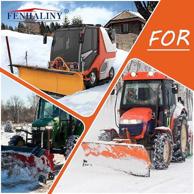 2873423 Snow Plow Skid Shoes Kit Compatible with Polaris Ranger, Razor, or ATV plow Super Heavy-Duty Skid Shoes