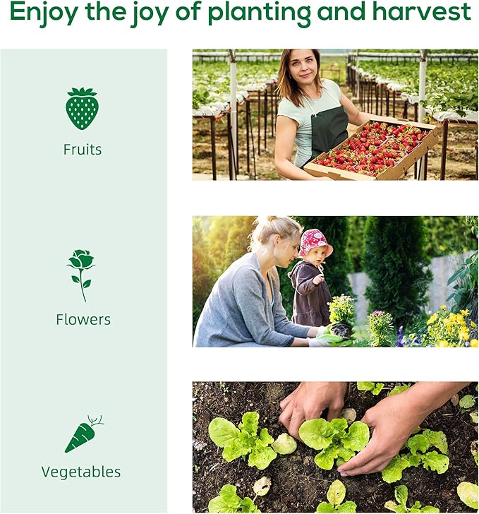 Outsunny 20' x 10' x 9' Walk-in Greenhouse, Outdoor Gardening Canopy with 6 Roll-up Windows, 2 Zippered Doors & Weather Cover, White