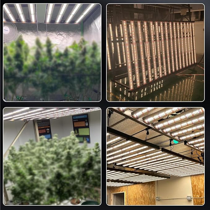 Phlizon FD4000 Plant Led Grow Light for 4x4ft 5x5ft Indoor Plants Coverage Daisy Chain Dimmable with UV IR Full Spectrum Growing Lamps