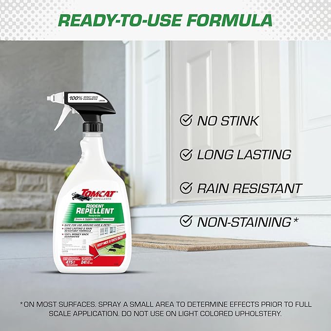 Tomcat Repellents Rodent Repellent Ready-to-Use, 1-Pack,24 oz.