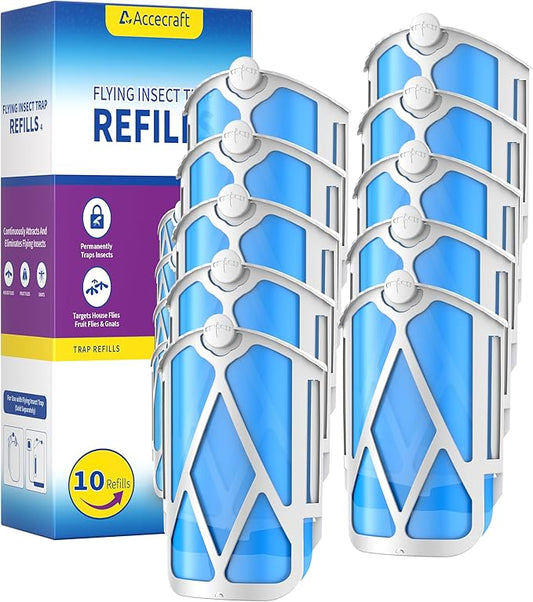 10 Pack Refill Cartridges, 2025 Upgraded High-Stick Refills, Compatible with Indoor Light M364 & Max, Easy to Replace