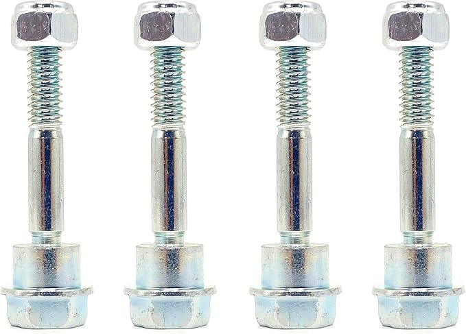 (4-Pack 575938801 Snow Throwers Shear Bolts and Nuts kit for Poulan 179828 PP40003 73800400 PR524 PR5524ES PP10530ES