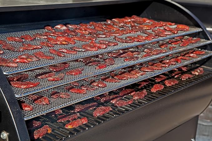 Camp Chef Pellet Grill Jerky Racks - Jerky Racks for Grill Accessories - Perfect Jerky Gift for Men - Fits 36 Pellet Grill - 3 Racks
