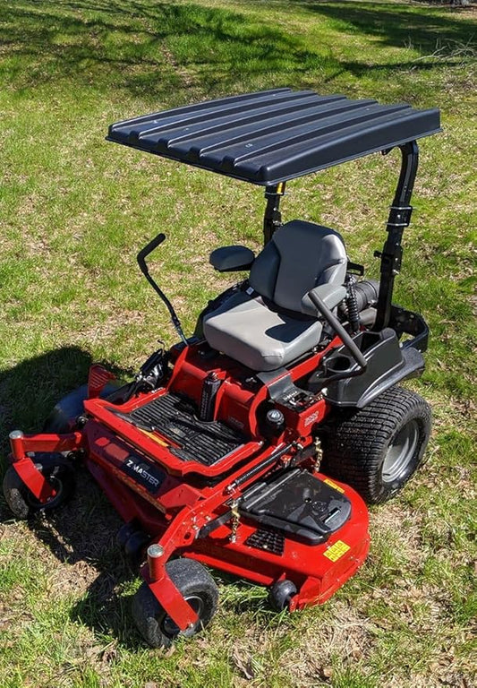 Universal Tractor and Lawn Mower Canopy Top 36 Inch Black - Made in the USA