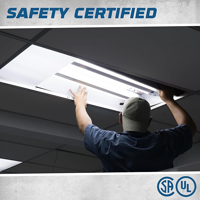 OHLECTRIC Replacement for Sylvania Ballast QTP 2X32T8/UNV ISN-SC, Philips ICN-2P32-N, Keystone KTEB-232-UV-IS-N-P, for 2 Fluorescent T8 Lamps - 120-277V - 32 Watt