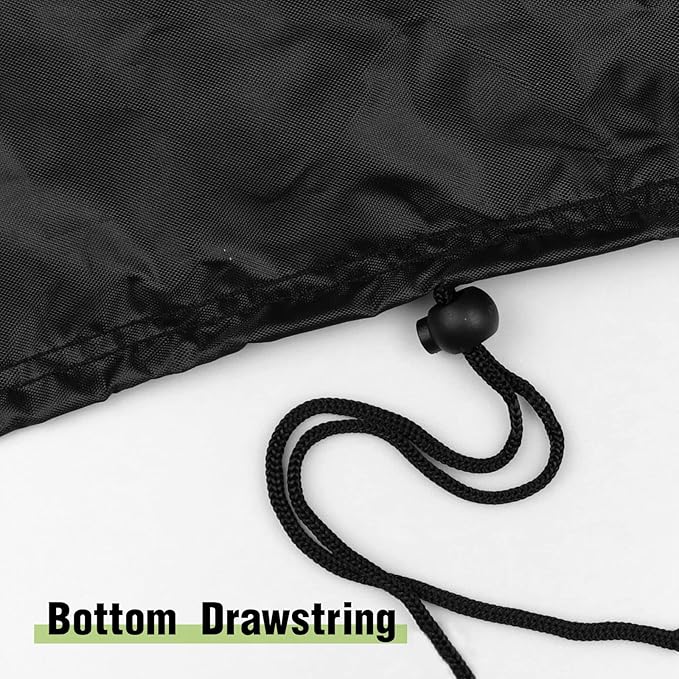 Outdoor Bar Cover for Patio Wicker Bar Counter Table 55"L x 18"D x 36"H, Waterproof& Heavy Duty Cover for Patio Rattan Wicker Bar Table-Rectangle