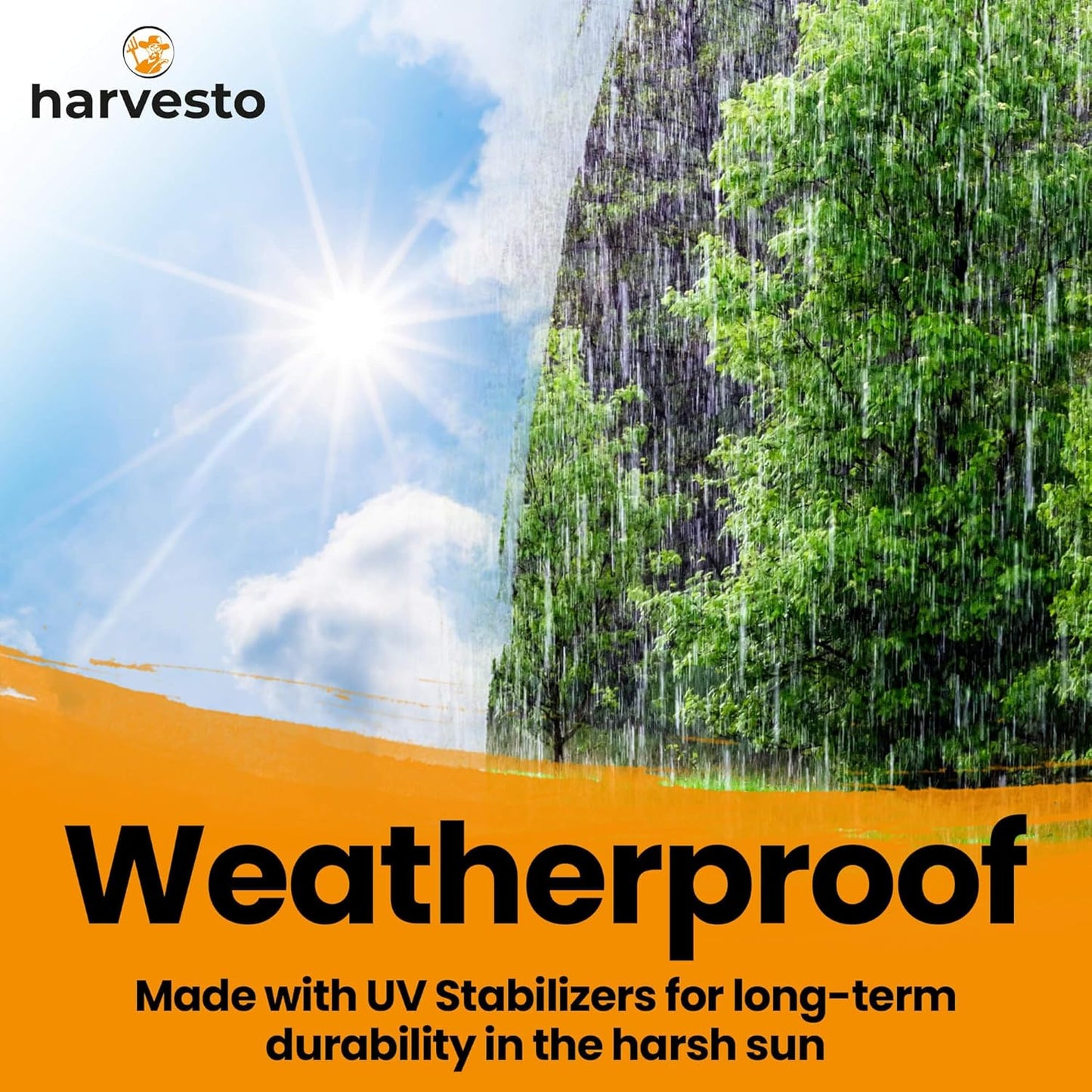 Heavy Duty Bird Netting for Chicken Coops & Runs | Tree & Garden Netting Mesh 1-1/2" | Keep Hawks, Birds & Predators Away | Bird Netting for Blueberry Bushes, Vegetables & Fruit (50' x 100')