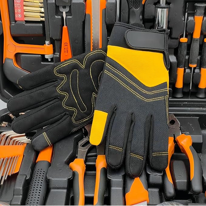 Thorn Proof&Puncture Resistant Gardening Gloves with Grip,Garden Gloves for Women, Leather Work Gloves,Gifts