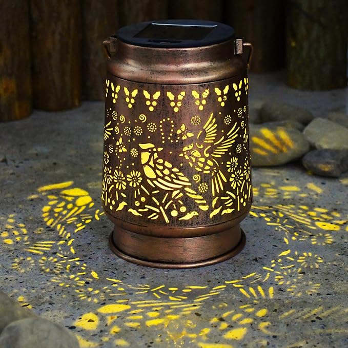 Cardinal Lover Gifts for Mom/Grandma/Women/Sister Cardinal Solar Light Gifts Mother Day Gift Solar Lanterns Outdoor Waterproof Cardinal Lights Led Mason Jar Hanging Lamps Decor for Garden Yard Patio