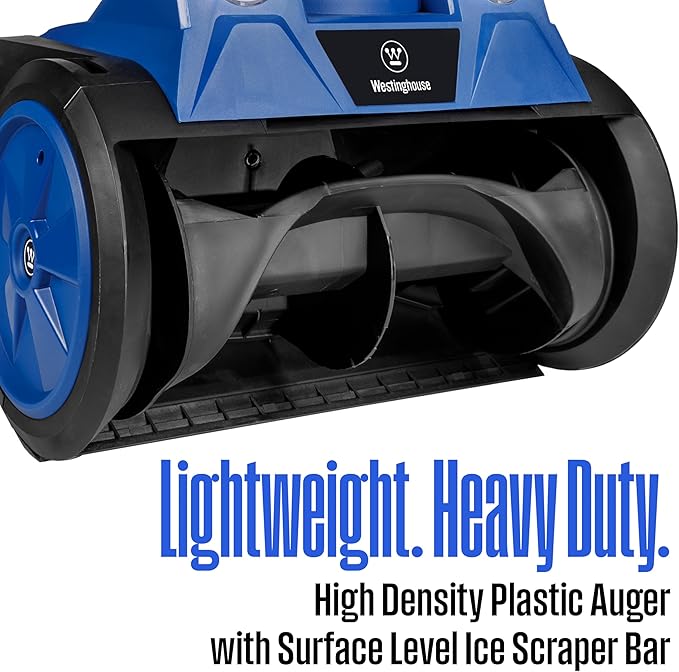 Westinghouse WSnow18 Corded Snow Blower 18 Inch, Dual LED Lights, Electric Snow Blower with 25ft Throwing Distance, Plows 650lbs/min, Adjustable Chute