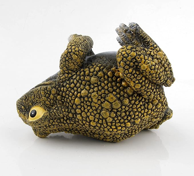 Frog Toad Sculptures Garden Statues Yard Art Resin Decorations Outdoor Outdoor Toad Figurine for Gardens, patios and lawns
