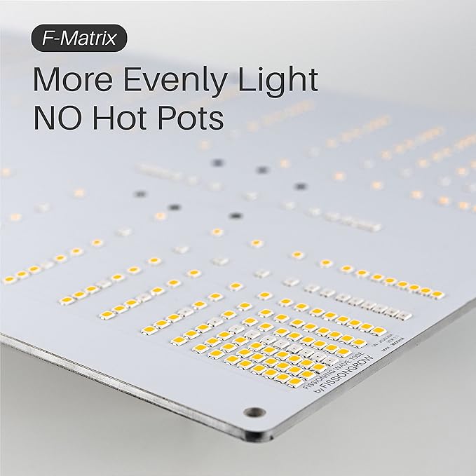 100E LED Grow Light, 100W True Full Spectrum with UV and IR, Ideal Coverage for 2'x2' or 2'x4' Grow Tents, Veg&Bloom Light Kit for Indoor Plants