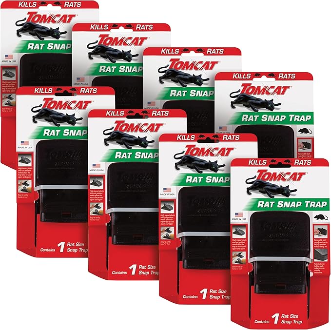 Tomcat Rat Snap Trap (8 Pack)