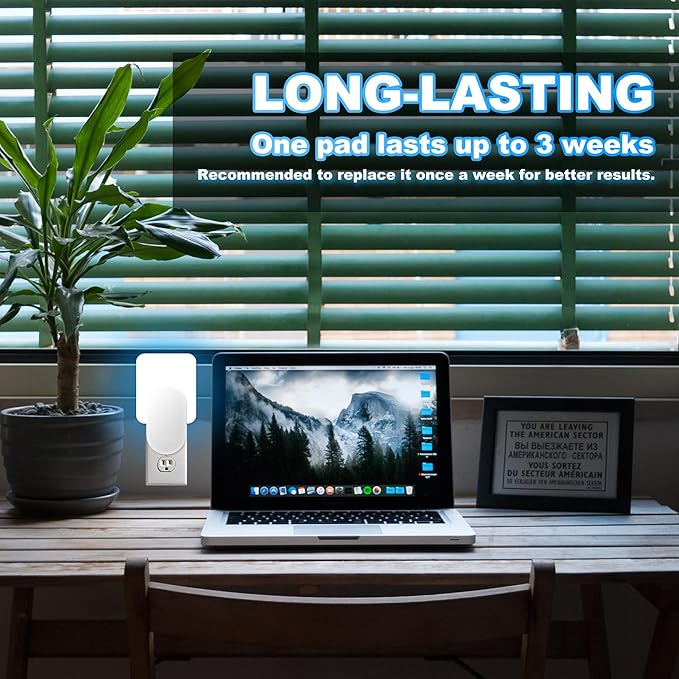 32 Pack Refill Glue Cards, Saferr Home Fly Trap Refill Compatible with Saferr Home SH502, S23005-06 and Dynatrap DT3005W Dot Indoor Fly Trap Plug-in Insect Trap Replacement Mosquito Sticky Glue Boards