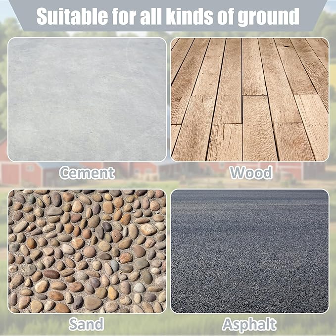 MIVIDE 12 Pack 14 Inch Silver Rebar Stakes, 1/2 Inch Diameter, Galvanized Steel Ground Anchors, Heavy Duty Metal Rebar Stakes for Speed Bumps, Garden Plants, Wheel, Wood, Tent