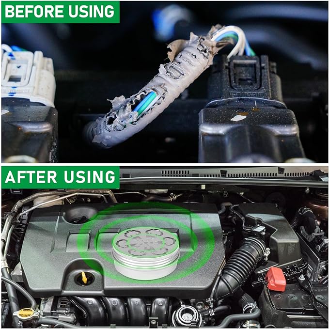 4 Pack Rodent Repellent for Car Engines,Peppermint Oil to Repel Mice and Rats,humanely Mouse Traps for Car,House