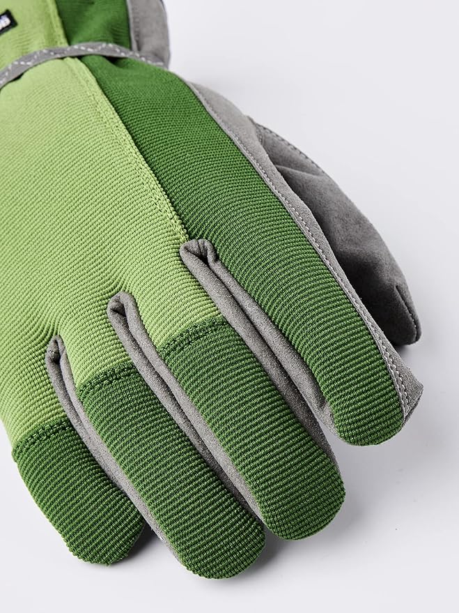 Hestra Job Garden Robin Durable Adult Work and Gardening Gloves, Washable Gloves for Everyday Gardening, Yard Work & Tool Use