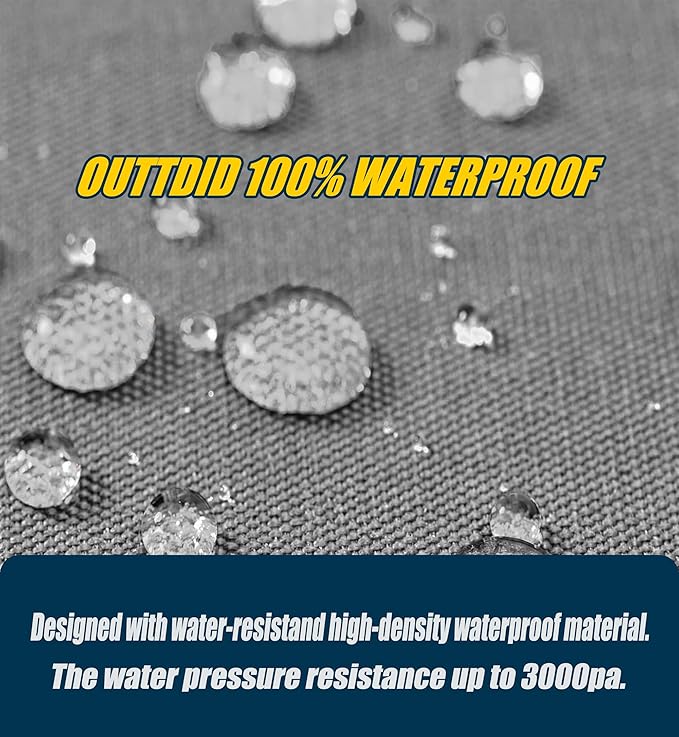 Snow Blower Cover Waterproof Outdoor 600D Heavy Duty Snow Blower Covers for Snowblower Protection, Fit for EGO, Honda, Ryobi, Cub Cadet, Ariens, Troy Bilt, Snow Joe, Toro and PowerSmart