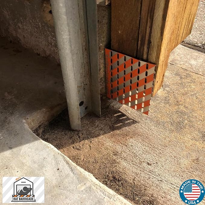 Vivi's Rat Barricade | Also Stops Mice, Snakes, and Desert Lizards | Easy Installation | No Poison, No Traps | Made in The USA