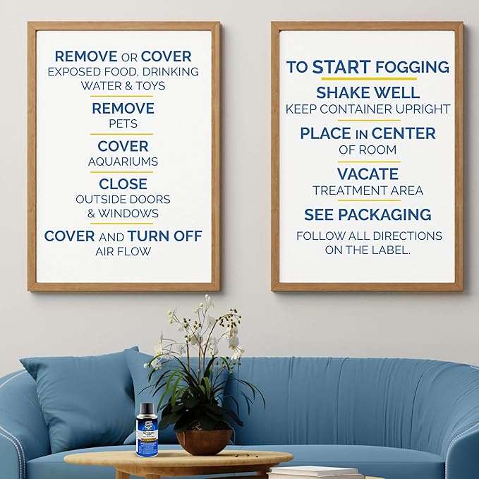 Hot Shot No-Mess! Fogger With Odor Neutralizer 3 Count-1.2 Ounce Cans, Kills Hidden Bugs, No Need To Turn Off Pilot Lights