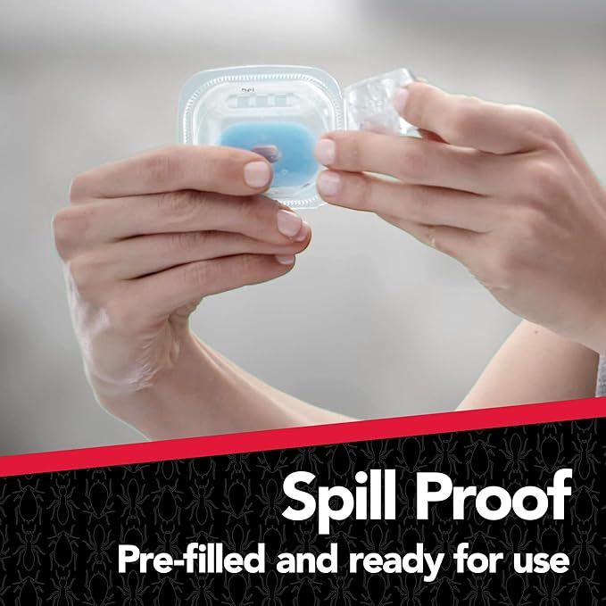 Raid Max Liquid Ant Bait; Kills Ants Where They Breed, for Indoor and Outdoor Use; 4 Bait Stations