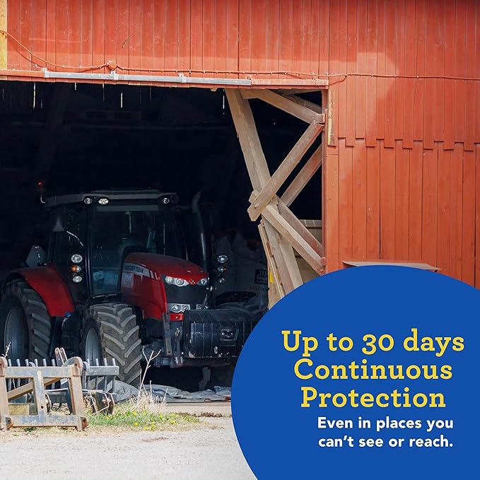 Fresh Cab Spiders Deterrent - Indoor Botanical Pest Deterrent - Safe for Kids & Pets When Used as Directed - Made with Rosemary Essential Oil - 4-Pack