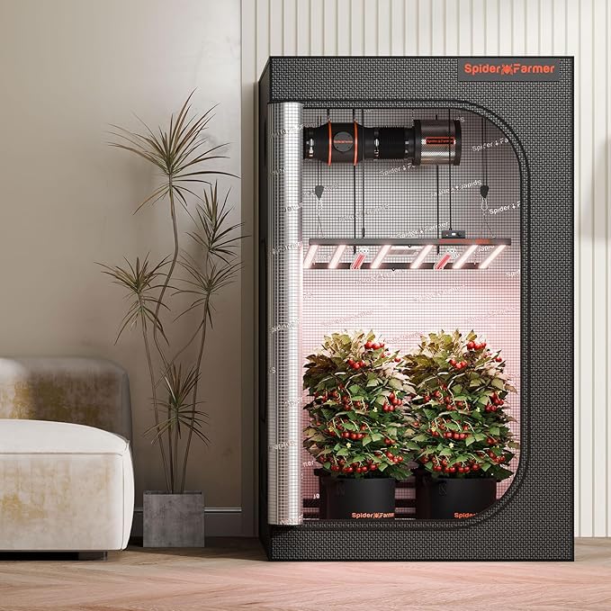 Spider Farmer GlowR40 LED Plant Grow Light, Deep Red Supplemental Lighting Bar 2ft, 650-665NM High Efficiency Growing for Indoor Plants Bloom Flower