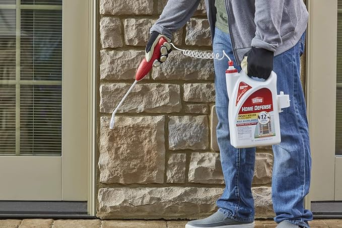 Ortho Home Defense Insect Killer for Indoor and Perimeter2 with Comfort Wand, Controls Ants, Roaches, Spiders and More, 1.1 gal., 2-Pack