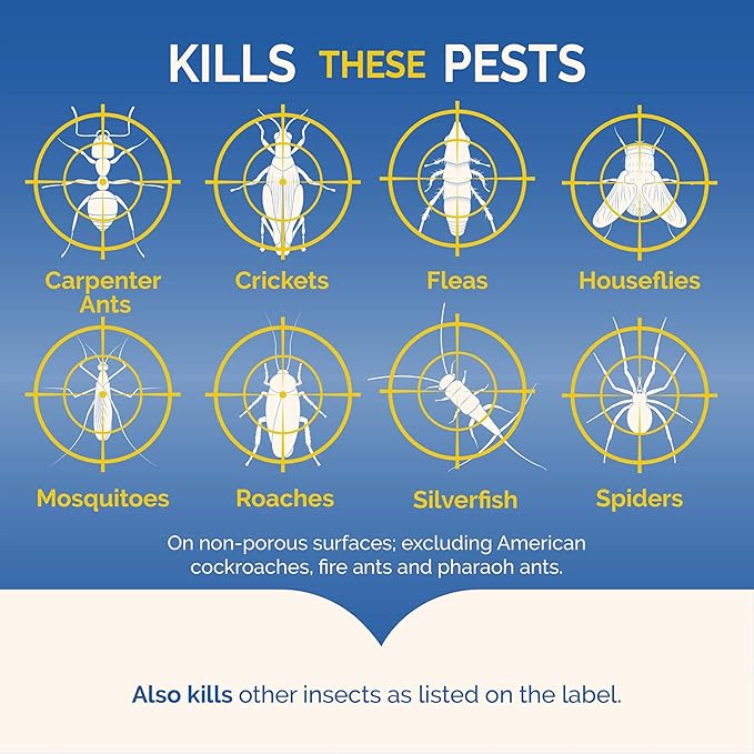 Hot Shot No-Mess! Fogger With Odor Neutralizer 3 Count-1.2 Ounce Cans, Kills Hidden Bugs, No Need To Turn Off Pilot Lights, 6 Pack