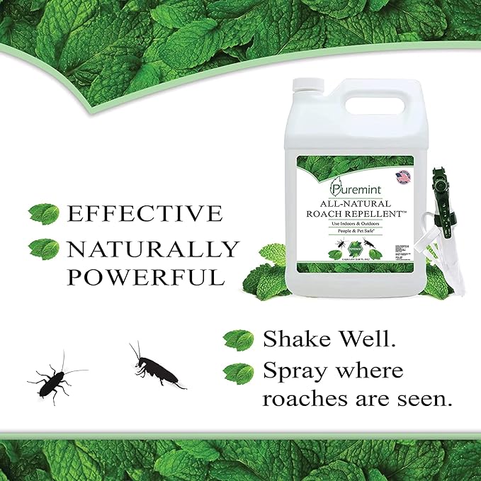 Puremint Roach Repellent, 128 fl oz