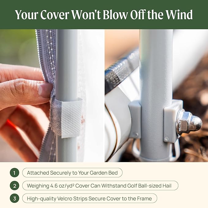 Vego garden Cover System for 2.0' x 3.5' Kids Garden Bed