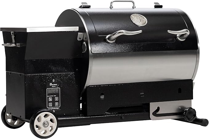 recteq Pellet Grill - Road Warrior 340 + Grilling Basics Bundle, Portable Electric Pellet Smoker Grill, BBQ, Wood Pellets, Sear, Smoke, and More
