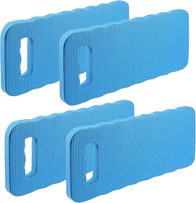YWSHF 4 PCS Garden Kneeling Pad,Knee Mat Waterproof Foam Knee Pads for Gardening,Cleaning,Baby Bath,Yoga,Praying and Exercise 15.745'' x 7.09'' x 0.79'' Blue