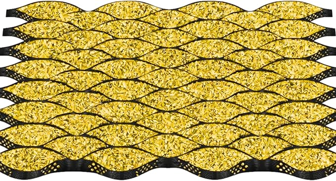 Ground Grid Black Base Grid, Durable Ground Reinforcement for Gardens Yards Pathways Slopes, Parking Landscaping (25x8Ft x 2Inch)