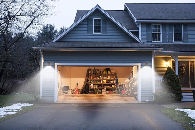 dephen 30W LED Wall Pack with Photocell, Dusk to Dawn Outdoor Lighting 5000K, 4050Lm Mini Wallpack Light, AC100-277Vac IP65 Exterior Security Lamp (UL-Listed)