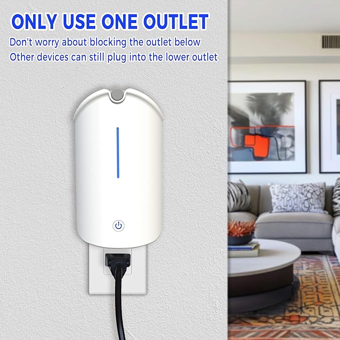 Flying Insect Trap, ZerGard Indoor Plug in Bug Catcher with UV Light (2 Devices+10 Refills) Captures Mosquito Gnat Moth Fruit Flies for Kitchen, Living Room, Bedroom, ZM002