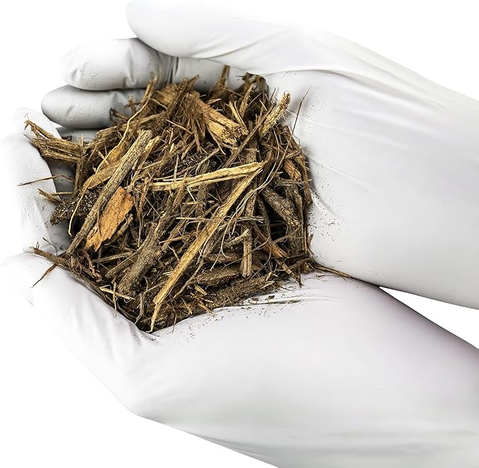 Premium Natural Mulch Cover by Gardenera - Beautify Your Garden and Promote Sustainable Landscaping - 5 QUARTS