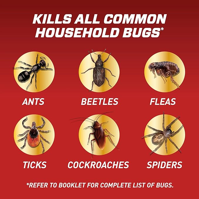 Ortho Home Defense Insect Killer for Indoor and Perimeter Concentrate, Kills Ants, Cockroaches and Spiders, 32 oz.
