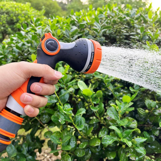 Garden Hose Nozzle Sprayer with 10 Spray Patterns & Thumb Control Valve - Ideal for Pet Showering, Garden Watering, Cleaning, Car Washing & Lawn Greening