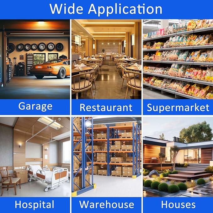 High Power Effective Plug-in Ultrasonic and Bionic, Rodent, Mouse Repeller for Building,Warehouse,Garage, Attic，Restaurant,Supermarket, and More. Coverage up to 2000 Square Feet When No Barriers