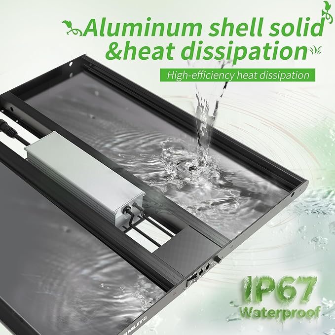 FARMLITE Grow Light for Indoor Plants Quantum Board Grow Light Full Spectrum Led Grow Lights Growing Lamp Daisy Chain Dimmable (300Watts)