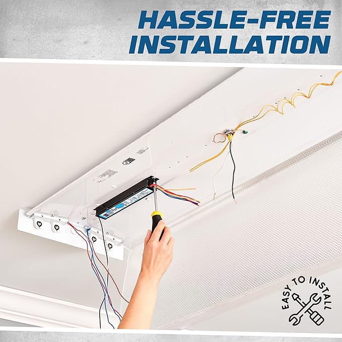 OHLECTRIC Replacement for HCN-4S54-90C-2LS-G (4 Pack) 4 Lamp T5HO Fluorescent Electronic Ballast 347-480 Volt - Instant Start - UL Approved