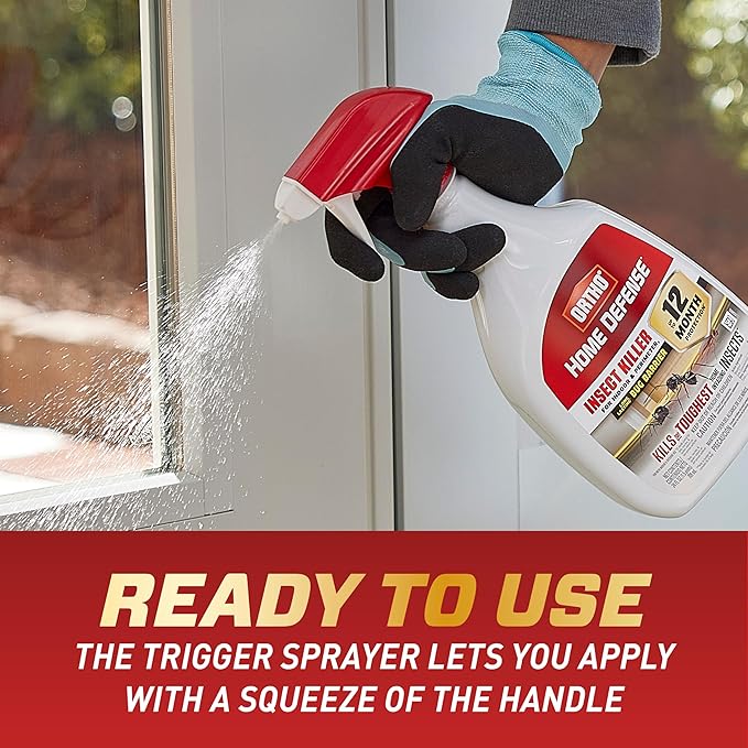 Ortho Home Defense Insect Killer for Indoor and Perimeter2, Controls Ants, Roaches, Spiders and More, 24 fl. oz., 2-Pack