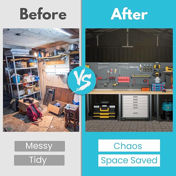 Domi 12'x25' Metal Garage Shed, Heavy Duty Outdoor Steel Carport with Lockable Double, Side Doors, 80MPH Wind and Snow Resistant Enclosed Storage for Cars, Trucks, Motorcycles, Tools, Dark Grey